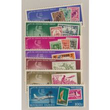 Togo Stamps Scott #438 To 443 & C34, Mint Never Hinged