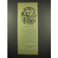 1957 Midland Bank Limited Ad - December