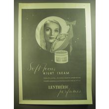 1945 Lentheric Soft-Focus Night Cream Advertisement