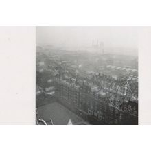 Post WW2 1940s London Westminster Aerial Award Photo Postcard