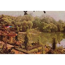 Meyem Lake Resort Goa India 1980s Postcard
