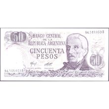 1976 Argentina Banknote 50 Pesos