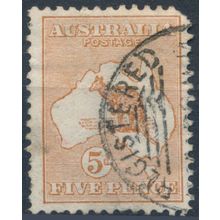 Roo: 5d - Australia 1913 - FH - SG 8