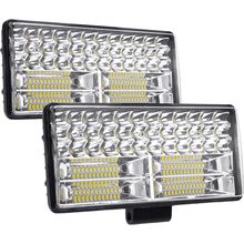 HUSUKU Led Work Light for Truck, 9 Inch 12-80V 84LED 32000Lm 250W Spot & Flood C