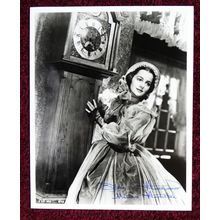 GONE WITH THE WIND: original signed b/w photograph ***Olivia De Haviland***
