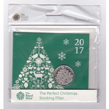 Royal Mint £5 Uncirculated Coin Christmas 2017