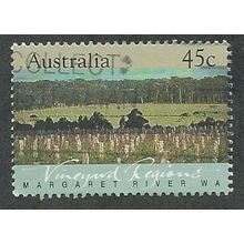 AUS 1992 45c 'VINEYARDS - W.A' FINE USED (EBID47-913)