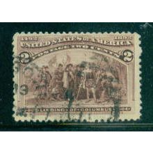 Used 231 2c Landing of Columbus Fine T1305