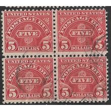 1930 Michel P53 - #3 fine used (o) - block of 4