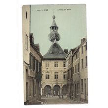VISE, L'HOTEL DE VILLE, BELGIUM unused vintage postcard City Hall