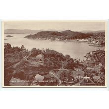 Oban from Pulpit Hill Looking North Argyllshire Postcard B912