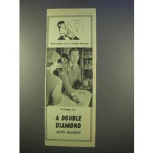 1955 Double Diamond Ale Ad - Works Wonders