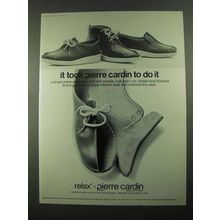 1976 Pierre Cardin Relax Footwear Ad - It Took