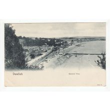 General View Postcard Devon Peacock Early Undivided Back