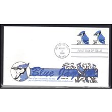 FDC Gamm 3048 BPS 3052 20c Blue Jay (Cachet-U/A) Box0500