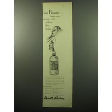 1950 Elizabeth Arden Ardena Skin Lotion Advertisement - For Beauty