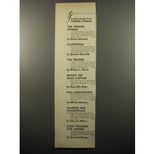 1950 Farrar, Straus Books Advertisement - The Infinite Woman by Edison Marshall