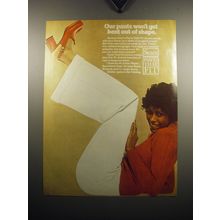 1973 Sears Pants that Fit Ad - Our pants won't get bent out of shape