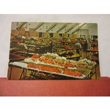 BLOEMENVEILING, AALSMEER, HOLLAND used vintage postcard /