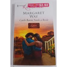 cattle baron needs a bride by Margaret Way 2010 paperback very good