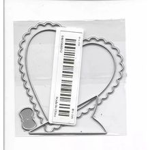 Heart Die Set. Up to app 8.5x8.5cm. Die Cutting Cardmaking Scrapbooking Crafts