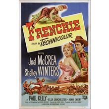 Frenchie (1950)_0 Movie Film Poster Canvas iconic design