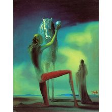 Salvador Dali - The Knight of Death 1934 Poster Canvas Movie Film Print A0 A1 A2