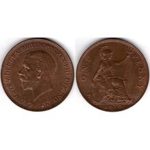 Great Britain. George V. Penny 1930. AU. dy23533
