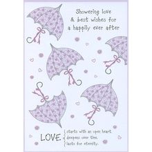 Showering Love & Best Wishes - Bridal Shower Greeting Card - 06597
