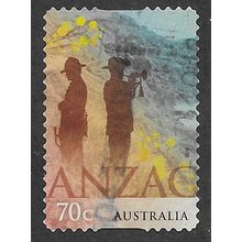 AUS 2015 70c (S/A) 'ANZAC' FINE USED (EBID64-206)