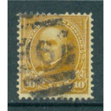 Used 283 10c Daniel Webster Just Clears M05369