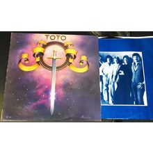 Toto - Self Titled Toto Vinyl LP W/Lyrics