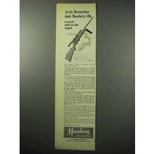 1957 Mossberg Model 142 Rifle Ad - Arctic Researcher