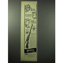 1957 Mossberg Model 146B Rifle Ad - Holds 30 Cartridges