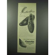 1959 Church's Monk, Savoy Shoes Ad - Featherflex
