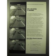 1964 General Motors Ad - How Car Responds to Crosswinds