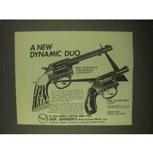 1974 Iver Johnson Sidewinder and Cadet Revolver Ad