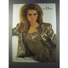 1981 Christian Dior Sportswear Ad - Your Dior