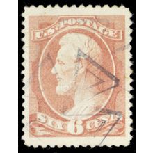 208, Used 6¢ XF GEM With Large Jumbo Margins! - Stuart Katz