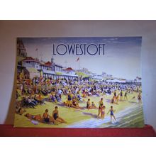 artist's impression, LOWESTOFT, SUFFOLK. unused postcard #