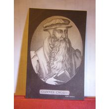 JOHN KNOX, JOHN KNOX HOUSE, EDINBURGH, Scotland unused antique postcard #