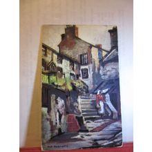 OLD BARMOUTH, SNOWDONIA, WALES by Rambler used antique postcard 1906 pm =