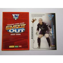 Paul Robinson - Tottenham - Shoot Out 2005 2006 Magic Box Football Card (EF1)