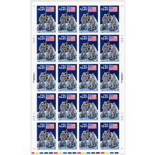 2419b, Mint VF NH $2.40 Full Imperforate Space Pane of 20 Stamps - Stuart Katz