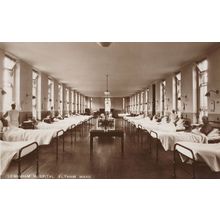 Lewisham London Hospital Eltham Ward Mint Old Real Photo Postcard
