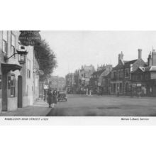Rose & Crown Hotel Wimbledon High Street London Postcard