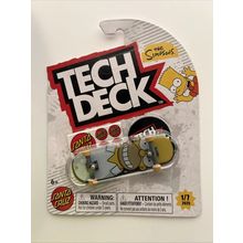 2025 TECH DECK THE SIMPSONS SANTA CRUZ HOMER SIMPSON FINGER BOARD 1/ 7