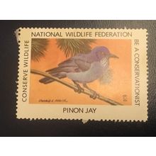 ICOLLECTZONE US National Wildlife Federation Piñon Jay VF NH