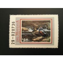 ICOLLECTZONE US Montana 1993 MT41 Duck Stamp VF NH