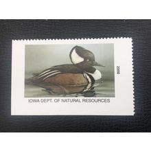ICOLLECTZONE US Iowa 2000Duck Hunting Stamp VF NH IO29